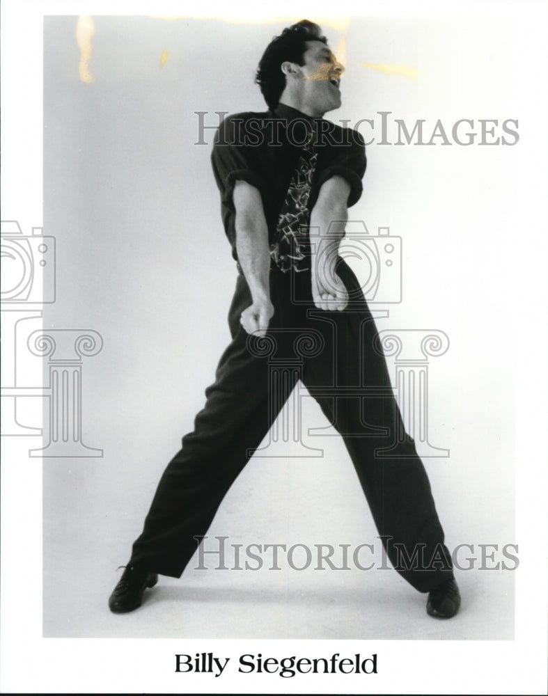 1999, Dancer Billy Siegenfeld of Jump Rhythm Jazz Project. - Historic Images