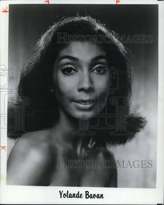 1974 Press Photo Yolande Bavan - cvp84249 - Historic Images