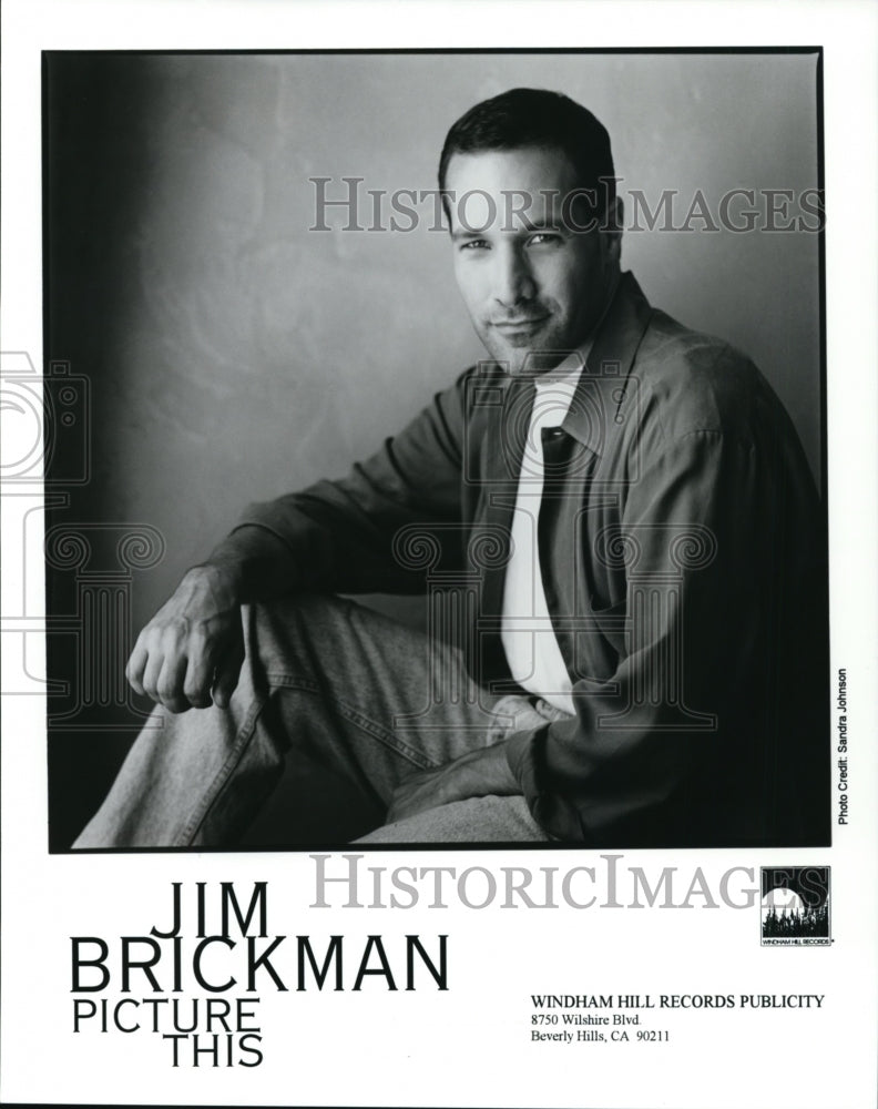 Press Photo Jim Brickman, Picture This - cvp84271 - Historic Images