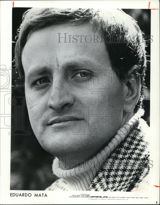 1978 Press Photo Eduardo Mata - cvp84317 - Historic Images