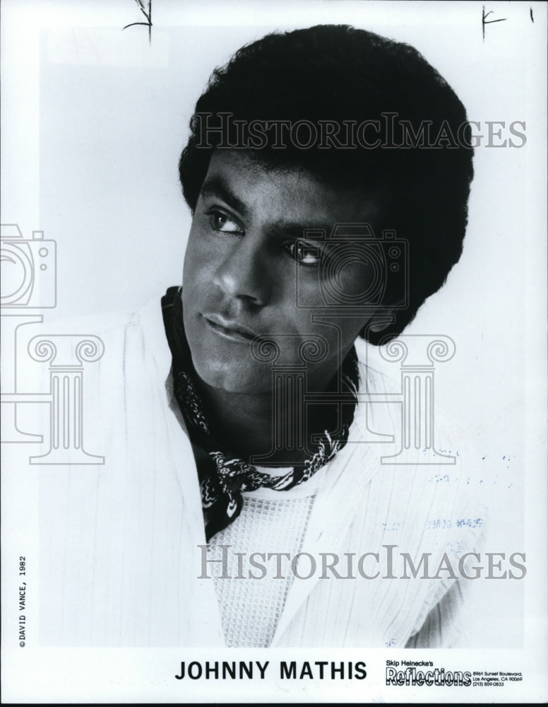 1982, Johnny Mathis - cvp84320 - Historic Images