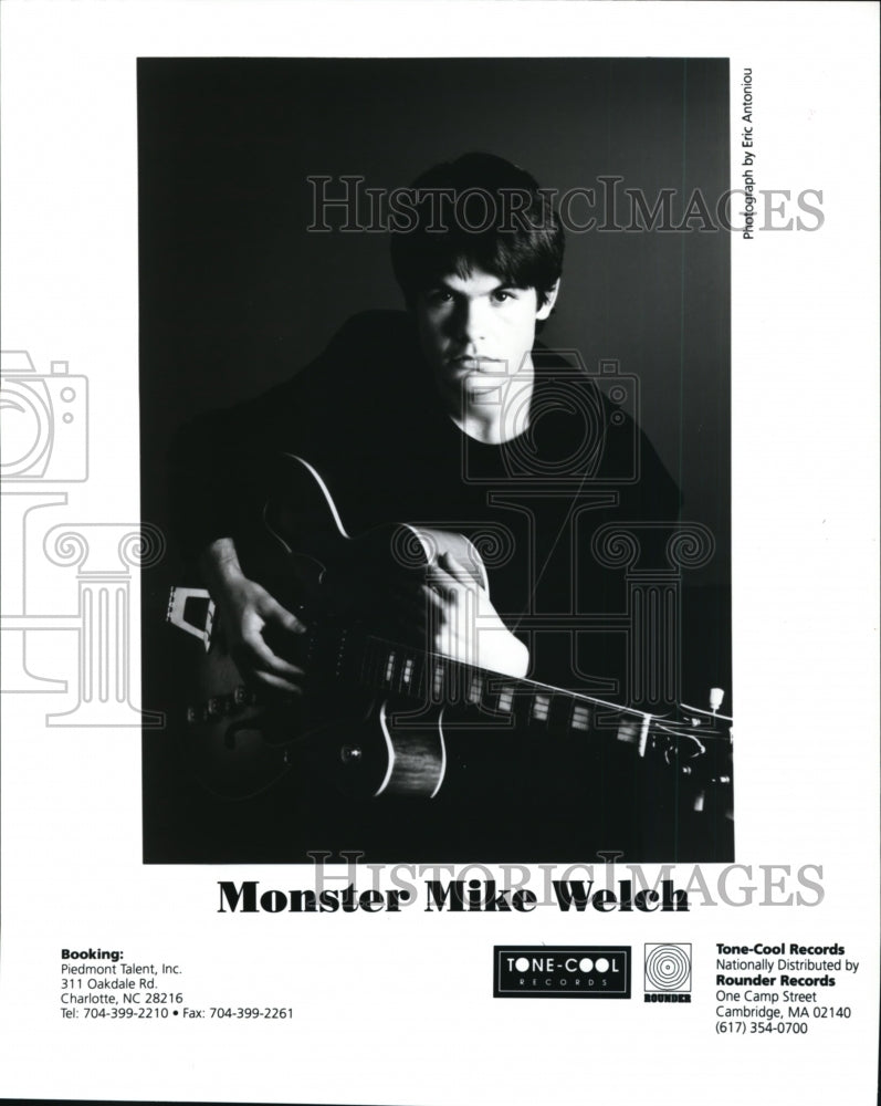 Press Photo Musical artist Monster Mike Welch - cvp84343- Historic Images