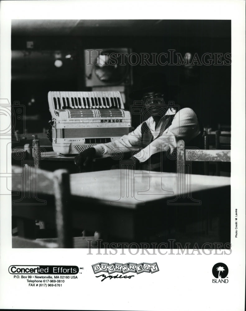 Press Photo Buckwheat Zydeco - cvp84379-Historic Images