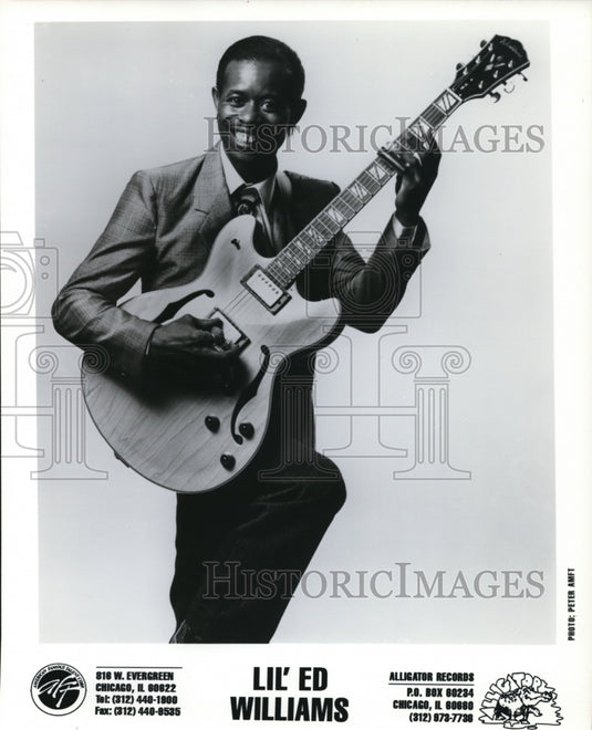 1983, Lil' Ed Williams - cvp84436 - Historic Images