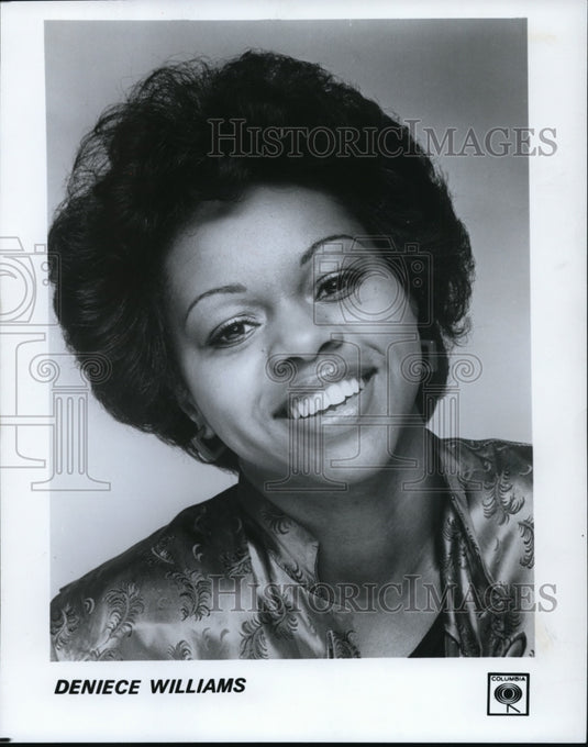 1977 Press Photo Deniece Williams - cvp84443-Historic Images