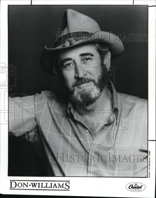 1986, Don Williams - cvp84455 - Historic Images