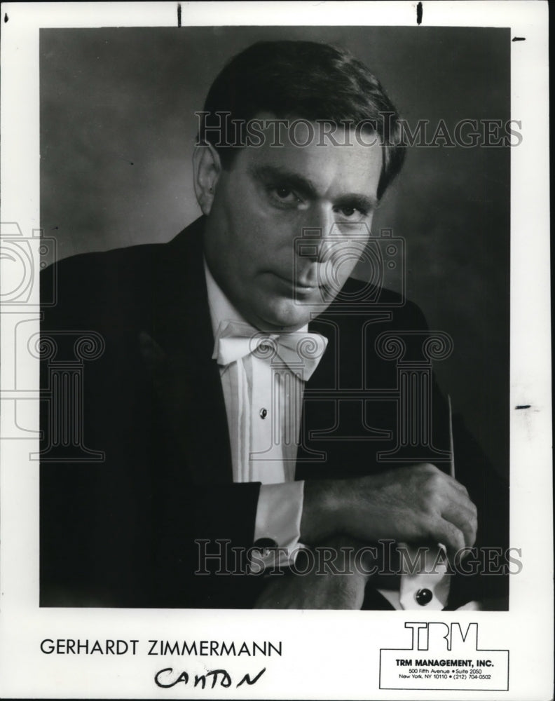 1990, Gerhardt Zimmerman, Canton Symphony - cvp84469 - Historic Images