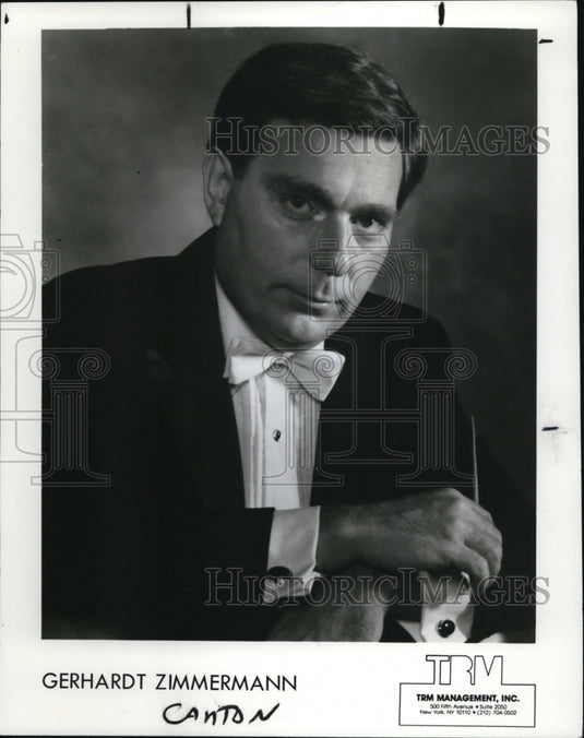 1990, Gerhardt Zimmerman, Canton Symphony - cvp84469 - Historic Images