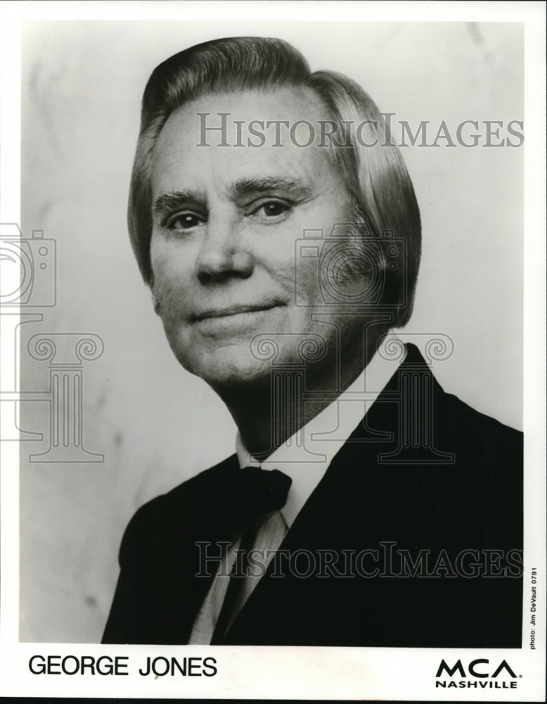 1991, George Jones - cvp84474 - Historic Images