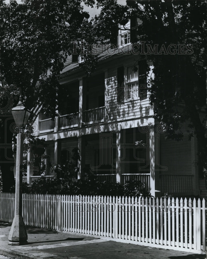1971 Press Photo The Audubon House in Key West, Florida. - cvp84507 - Historic Images