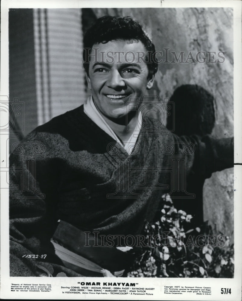 1957, Cornel Wilde in Omar Khayyam. - cvp84556 - Historic Images