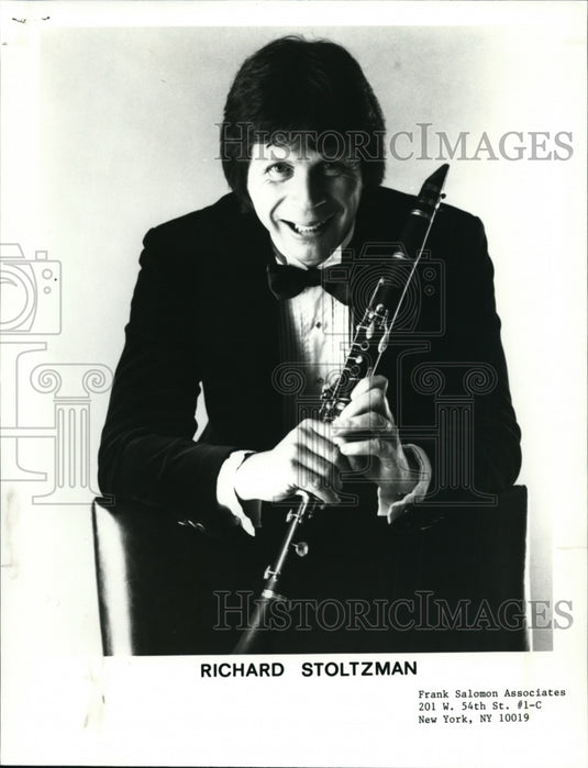 Press Photo Richard Stoltzman - Historic Images