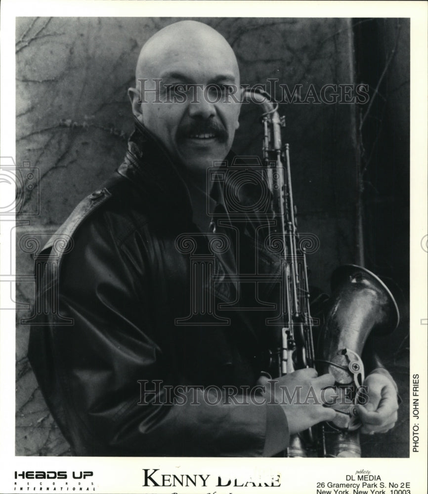 1998 Press Photo Kenny Blake is a jazz saxophonist and composer - cvp84624 - Historic Images