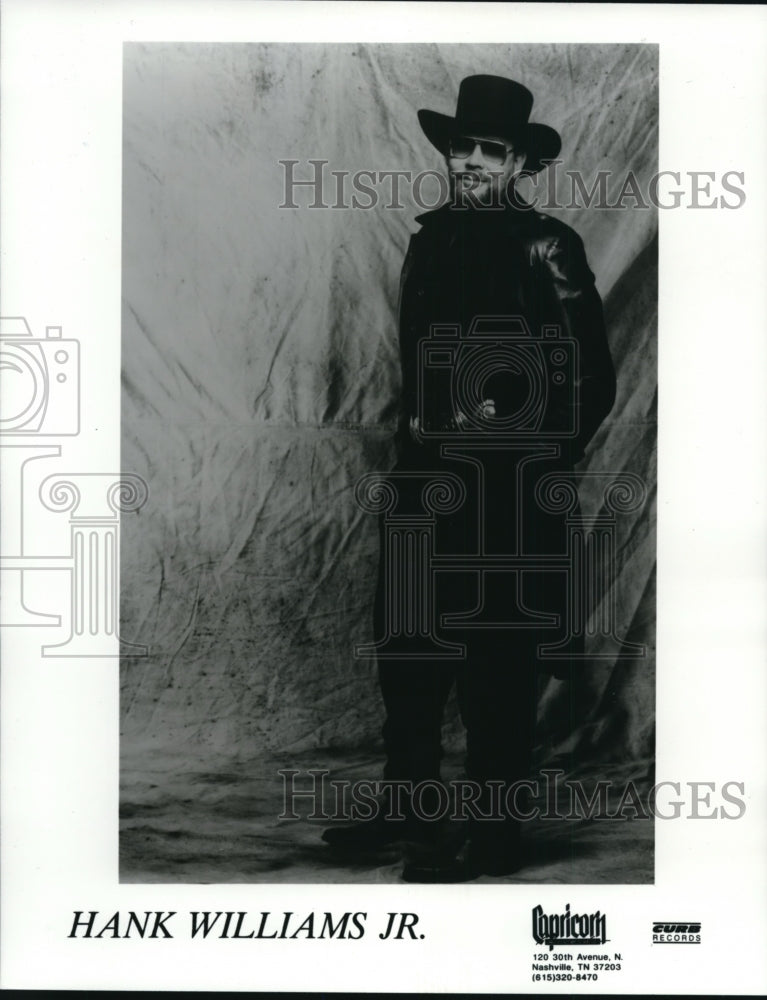 Press Photo Hank Williams Jr. - cvp84720 - Historic Images