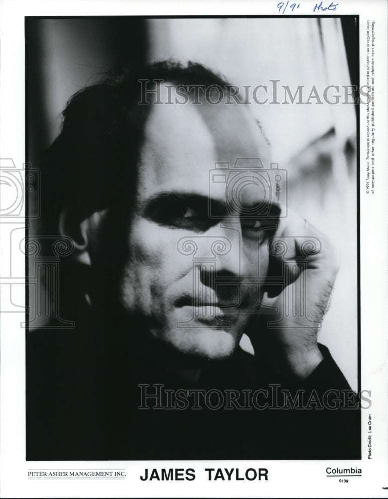 1991, James Taylor - cvp85047 - Historic Images