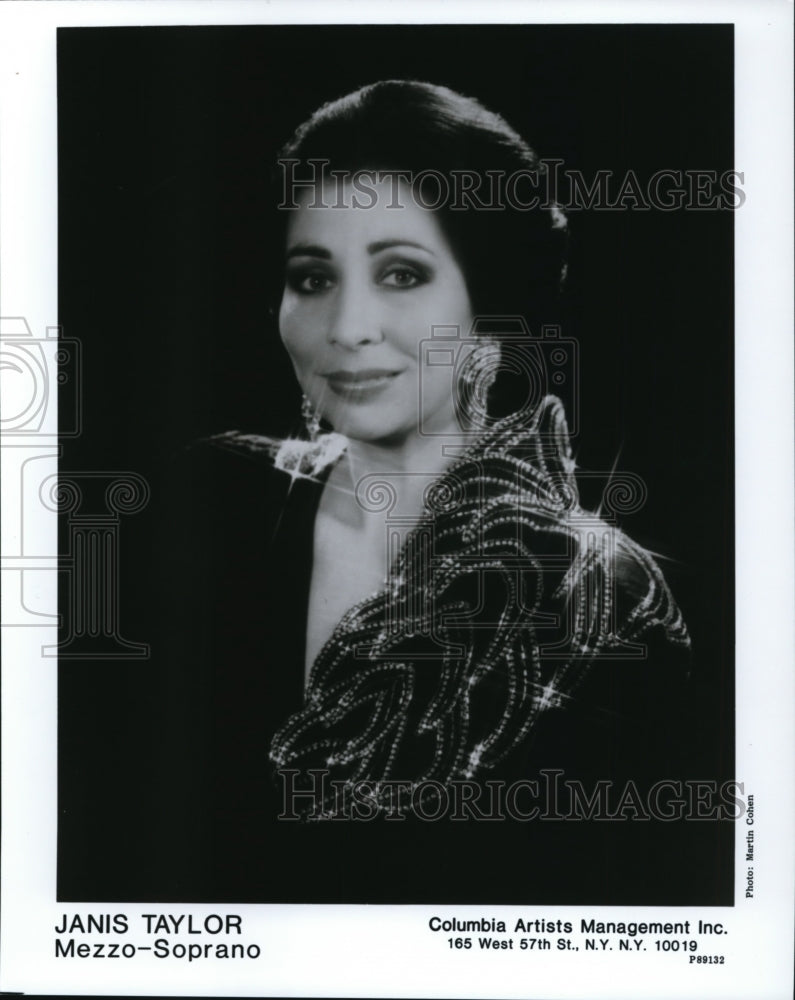 1992, Janis Taylor, Mezzo-Soprano - cvp85118 - Historic Images