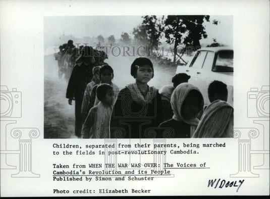 1986, Children in Cambodia in a scene from When the War Was Over. - Historic Images