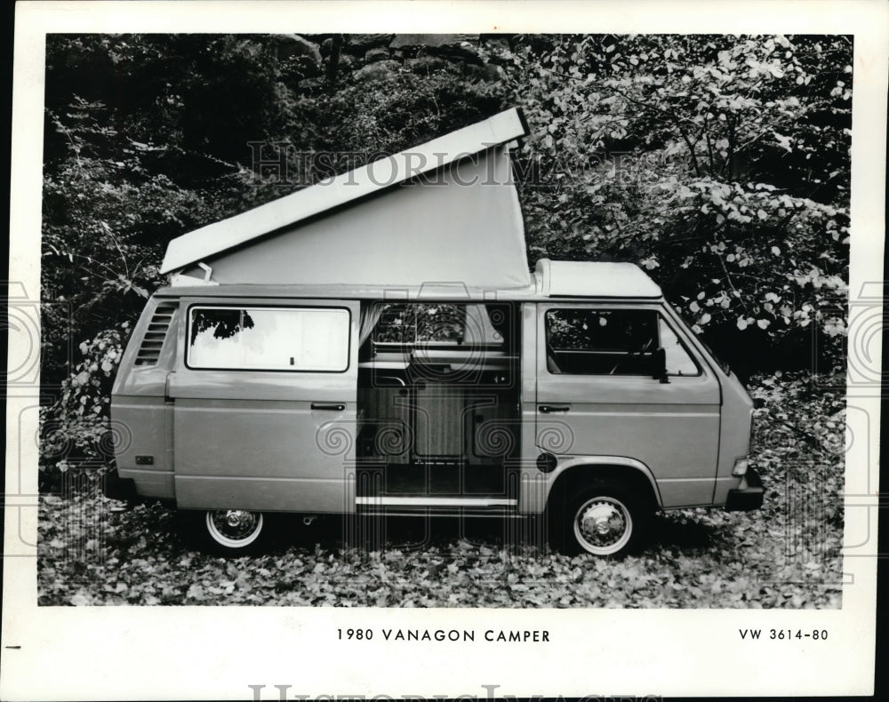 1980 Press Photo The 1980 Volkswagen Vanagon Camper - cvp85405 - Historic Images