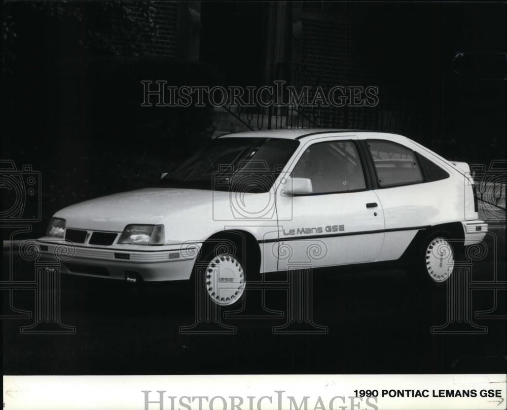 1990 Press Photo The 1990 Pontiac Lemans GSE - cvp85571 - Historic Images