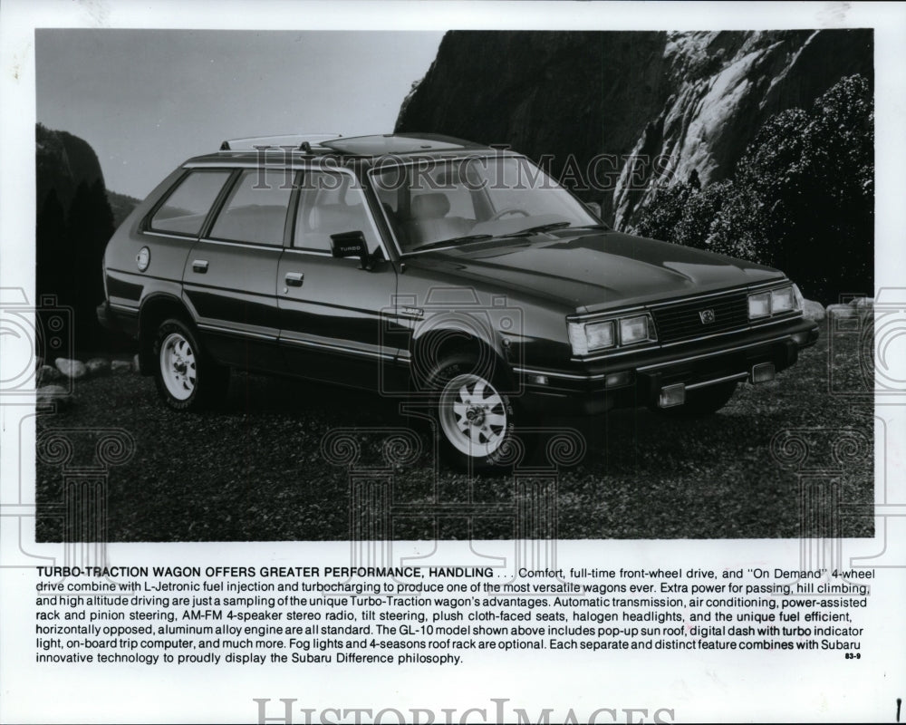 1983 Press Photo The 1983 Subaru GL Station Wagon - cvp85623 - Historic Images