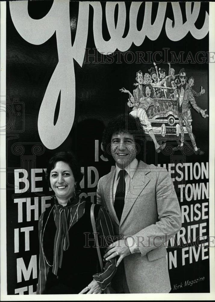 1979 Press Photo Producers Maxine Fox and Ken Waissman at Royale Theater. - Historic Images