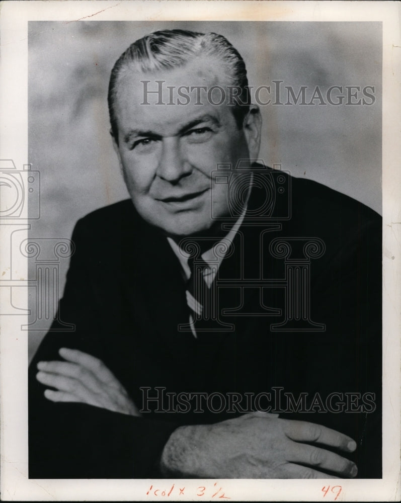 1966 Press Photo Ohio Governor James A. Rhodes - cvp85760-Historic Images