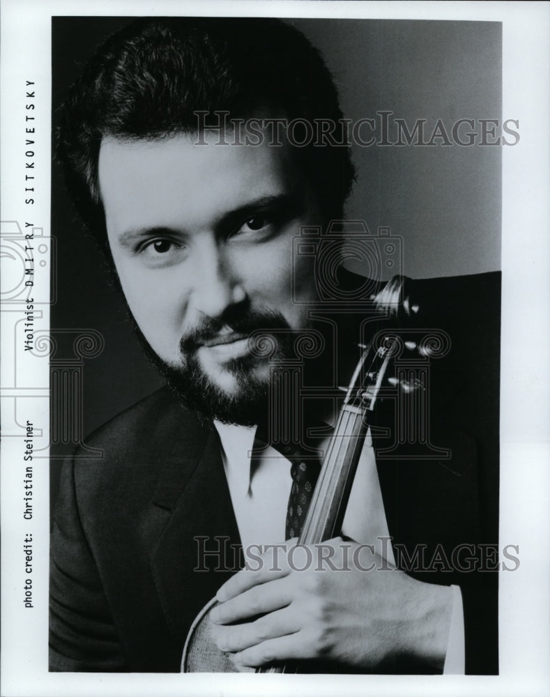 1986, Dmitry Sitkovetsky, Violinist - cvp86056 - Historic Images