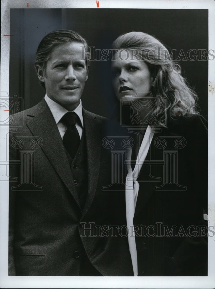 1980 Press Photo Peter Strauss and Susan Blakely in &quot;Rich Man,Poor Man-Book II&quot;-Historic Images