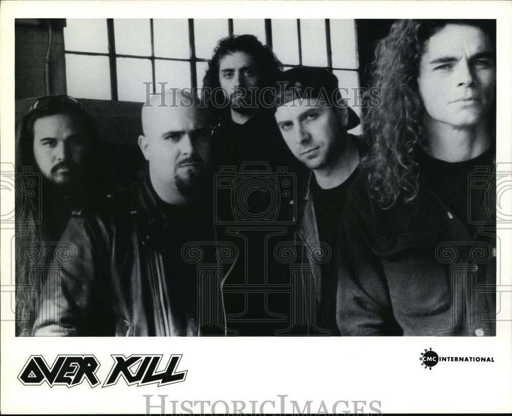 Press Photo Over Kill Band - cvp86664 - Historic Images