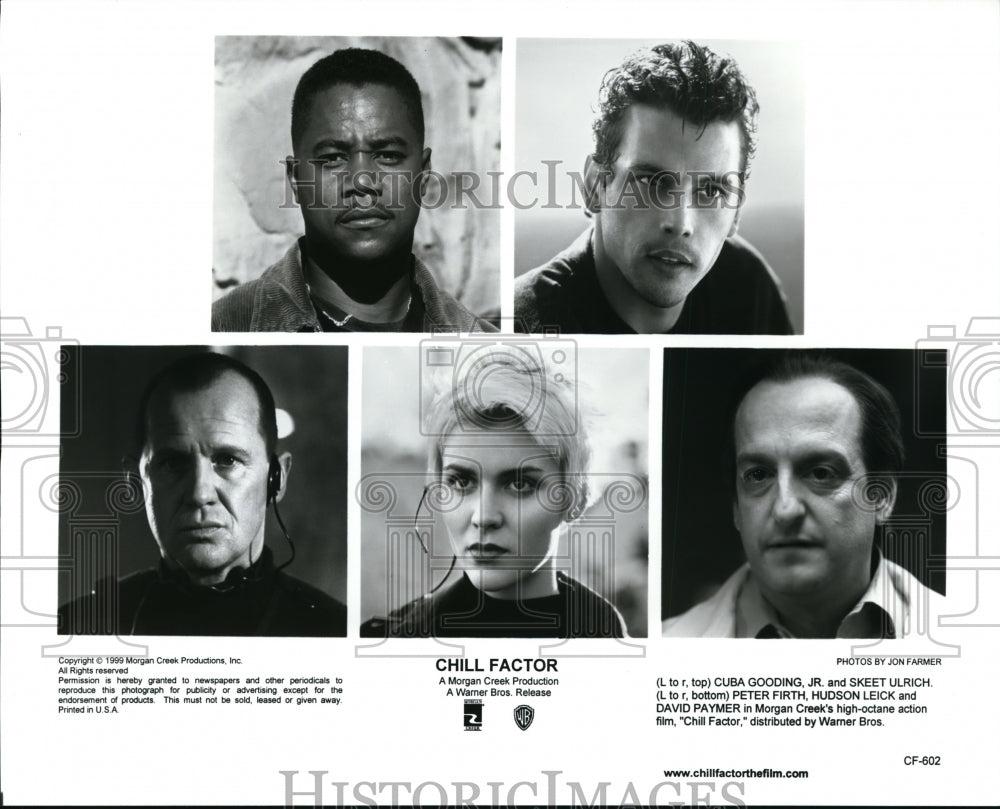 Press Photo Cuba Gooding Jr, Skeet Ulrich, Peter Firth, Hudson Leick, David Pay - Historic Images
