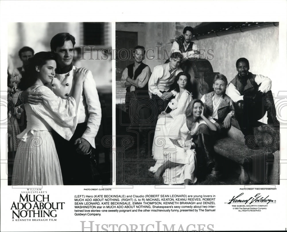 1993, Much Ado About Nothing movie stars - cvp86974 - Historic Images