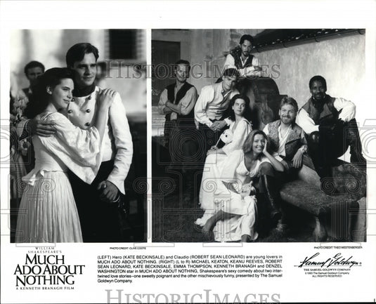 1993, Much Ado About Nothing movie stars - cvp86974 - Historic Images