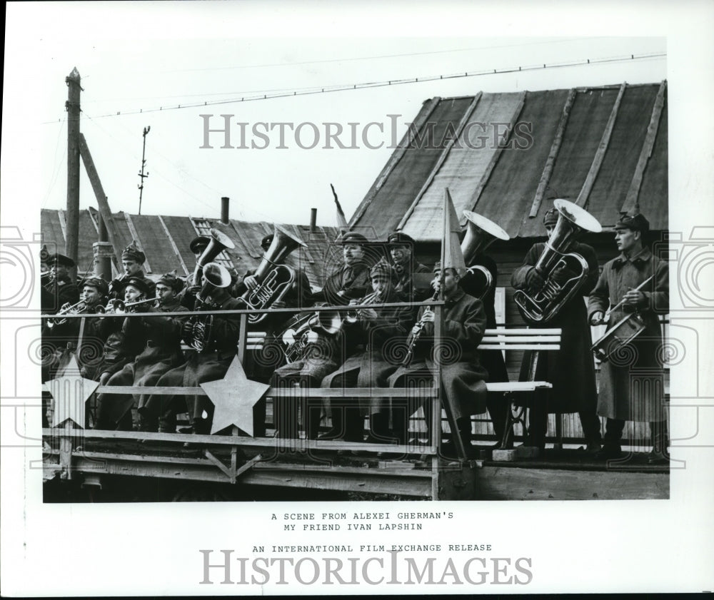 1988 Press Photo A scene from Alexei Gherman&#39;s, My Friend Ivan Lapshin. - Historic Images