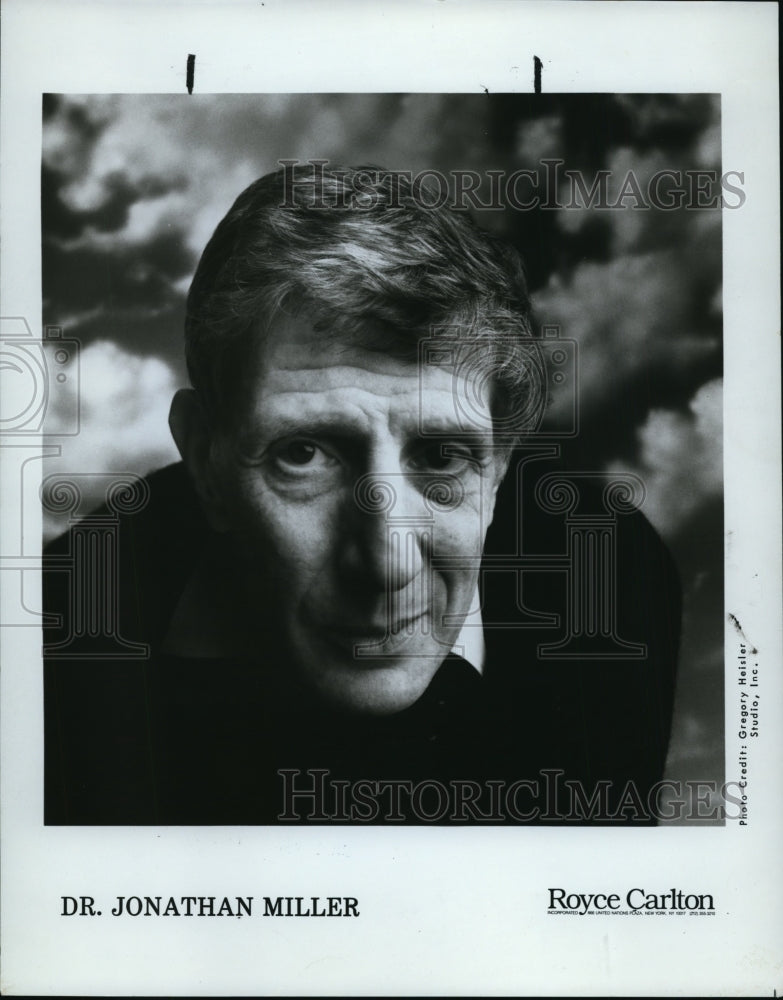 1984 Press Photo Dr. Jonathan MIller - cvp87226-Historic Images