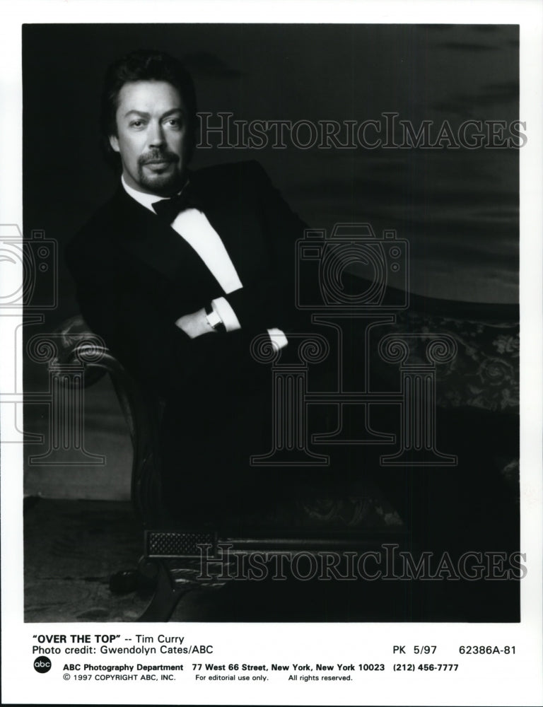 1997 Press Photo Tim Curry in ABS&#39;s &quot;Over The Top.&quot; - cvp87494 - Historic Images