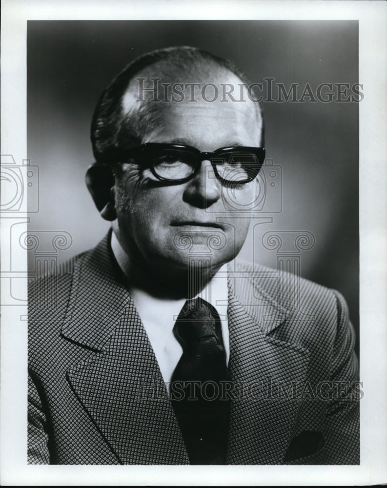 1972 Press Photo John Speer, Branch Mgr, WestSide Federal Savings &amp; Loan - Historic Images