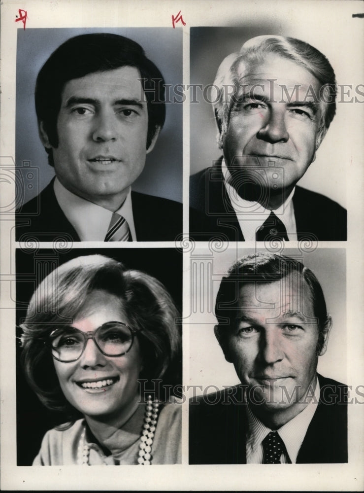 1980, Dan Rather, Roger Mudd, Lesley Stahl-Campaign &#39;78 Election Nigh - Historic Images