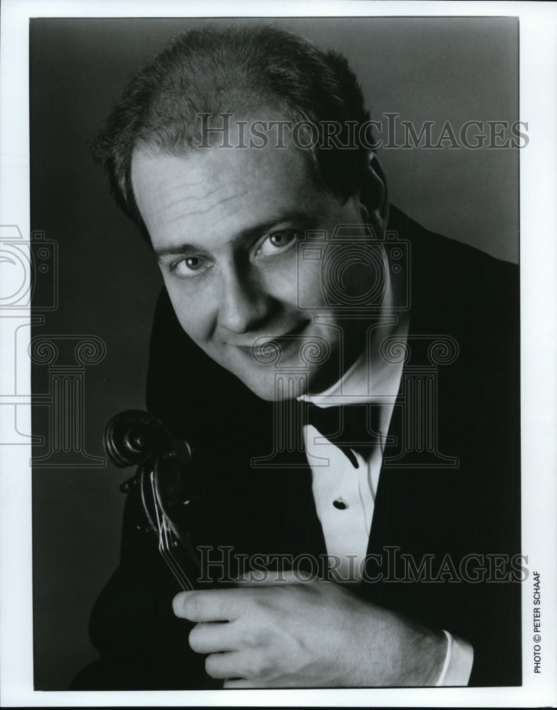 1994 Press Photo William Preucil, concertmaster of the Cleveland Orchestra - Historic Images