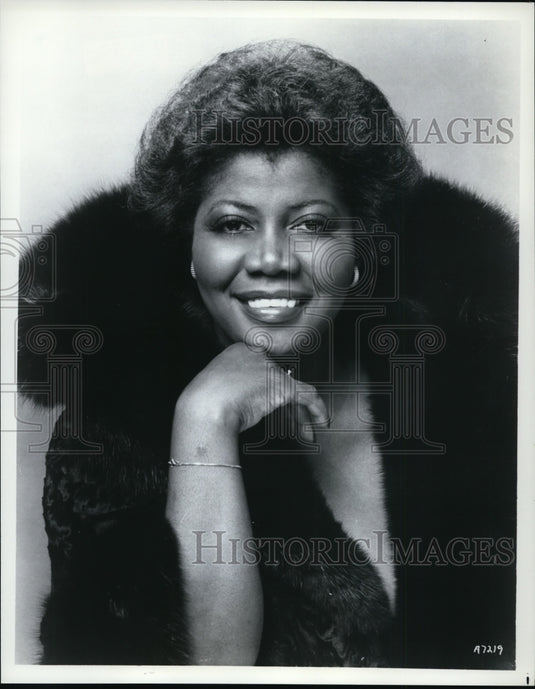 1984 Press Photo Florence Quivar, Mezzo Soprano - cvp87675 - Historic Images