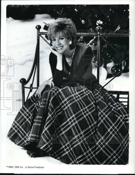 1994, Kathie Lee Gifford in Kathie Lee...Looking for Christmas. - Historic Images