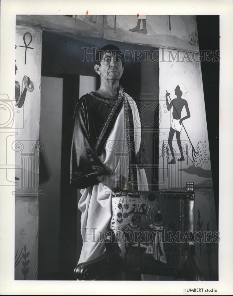 1978 Press Photo Paul Orgill as Caesar in Caesar And Cleopatra - cvp88080-Historic Images