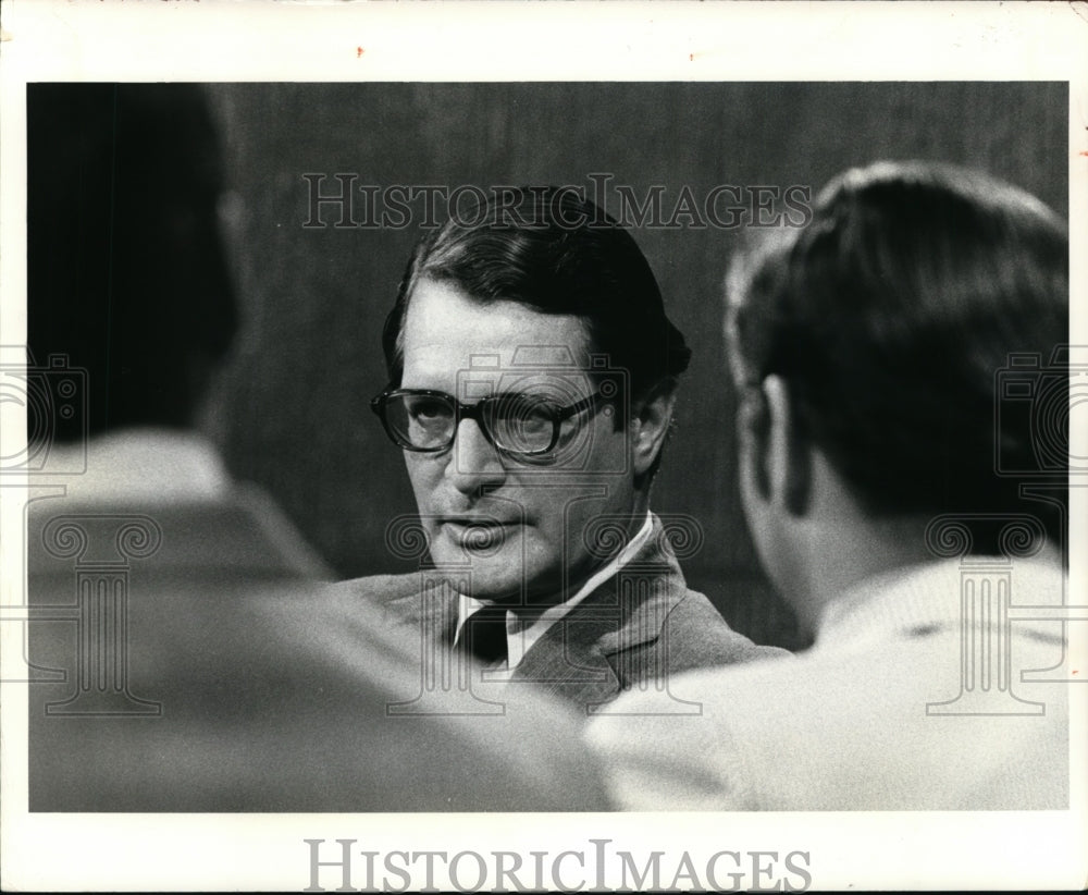 1975 Press Photo Elliott Richardson, United States Secretary of Commerce.
