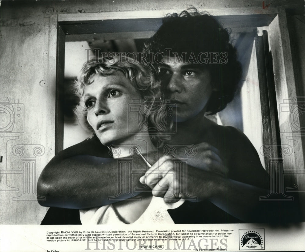 1979 Press Photo Hurricane movie scene - cvp88409-Historic Images