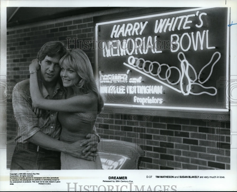 1979, Tim Matheson and Susan Blakely are very much in love "Dreamer" - Historic Images