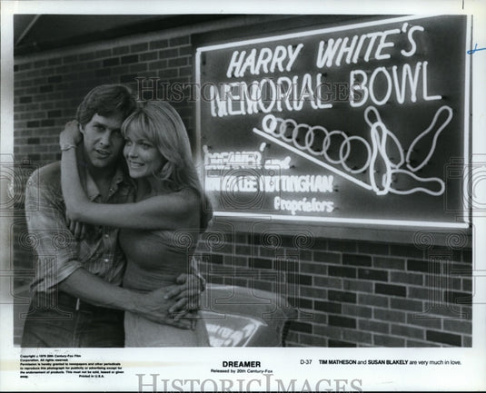 1979, Tim Matheson and Susan Blakely are very much in love "Dreamer" - Historic Images