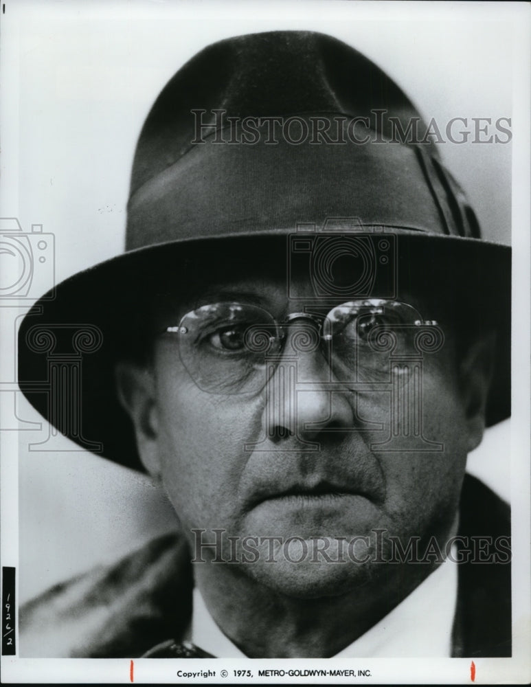 1975, Donald Pleasence in Hearts of the West. - cvp88566 - Historic Images