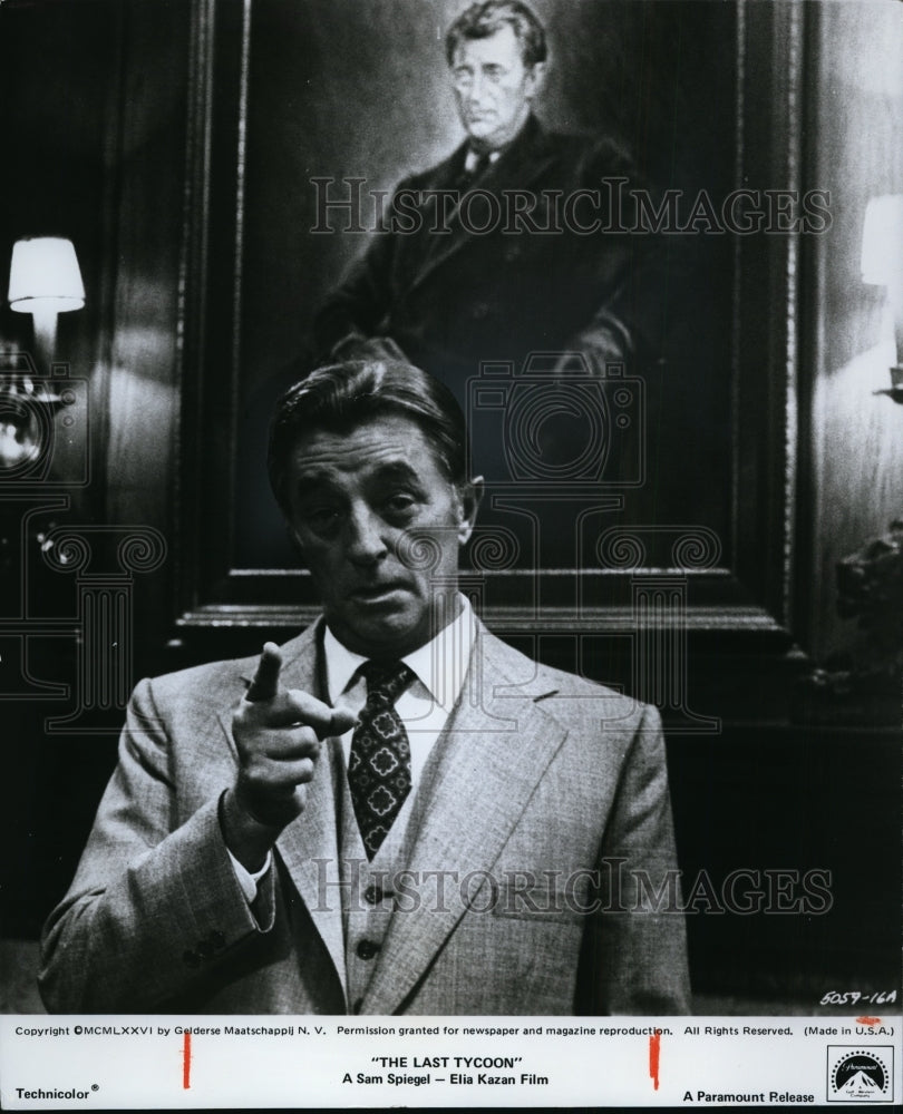 1977, Robert Mitchum in "The Last Tycoon." - cvp88884 - Historic Images