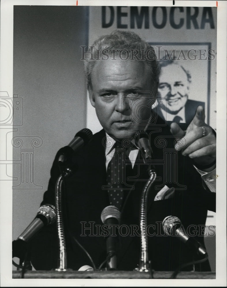 1977 Press Photo Carroll O'Conner In The Last Hurrah - cvp88983 - Historic Images