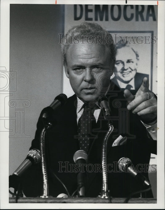 1977 Press Photo Carroll O'Conner In The Last Hurrah - cvp88983 - Historic Images