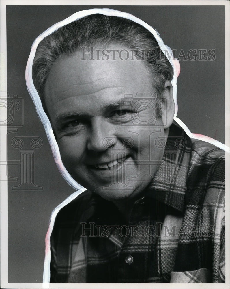 Press Photo Carroll O'Conner, Actor - cvp88985 - Historic Images